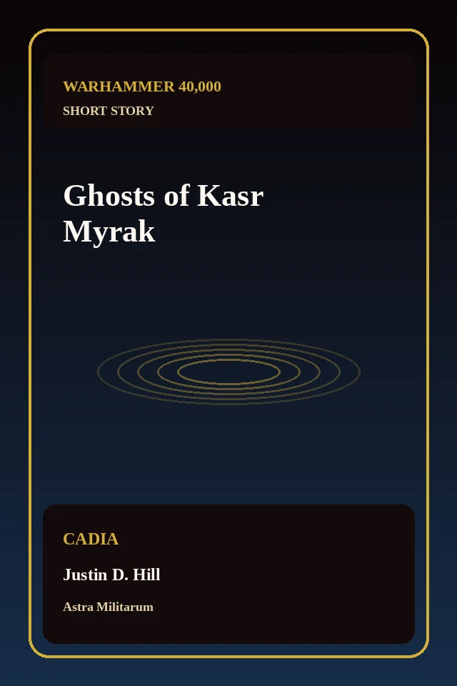 Ghosts of Kasr Myrak