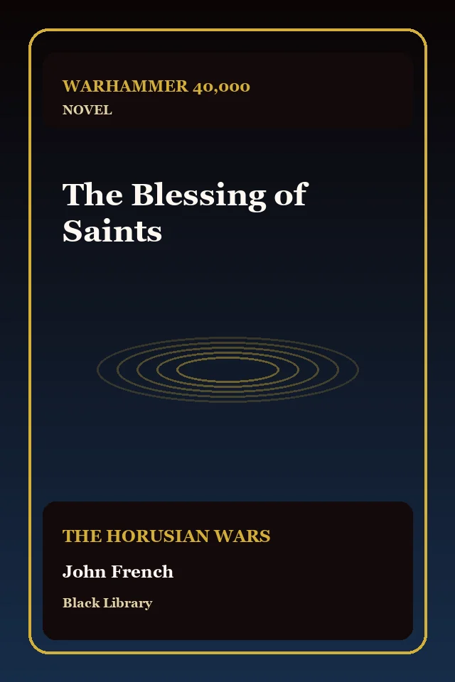 The Blessing of Saints