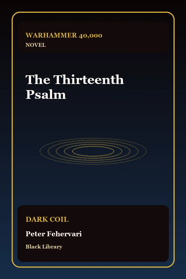 The Thirteenth Psalm