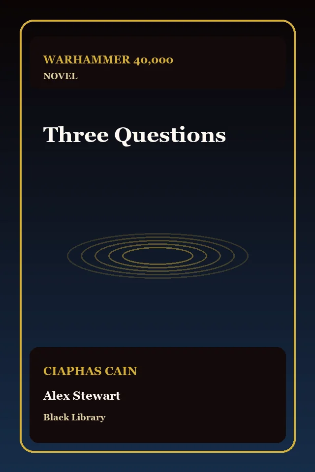 Three Questions